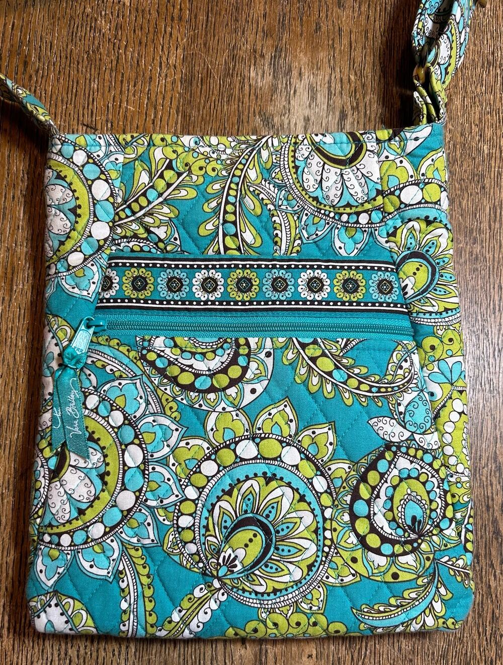 Vera Bradley Peacock Hipster Crossbody Purse